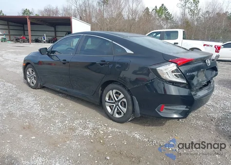2017 Honda Civic Lx from USA, damaged, VIN 19XFC2F57HE030440